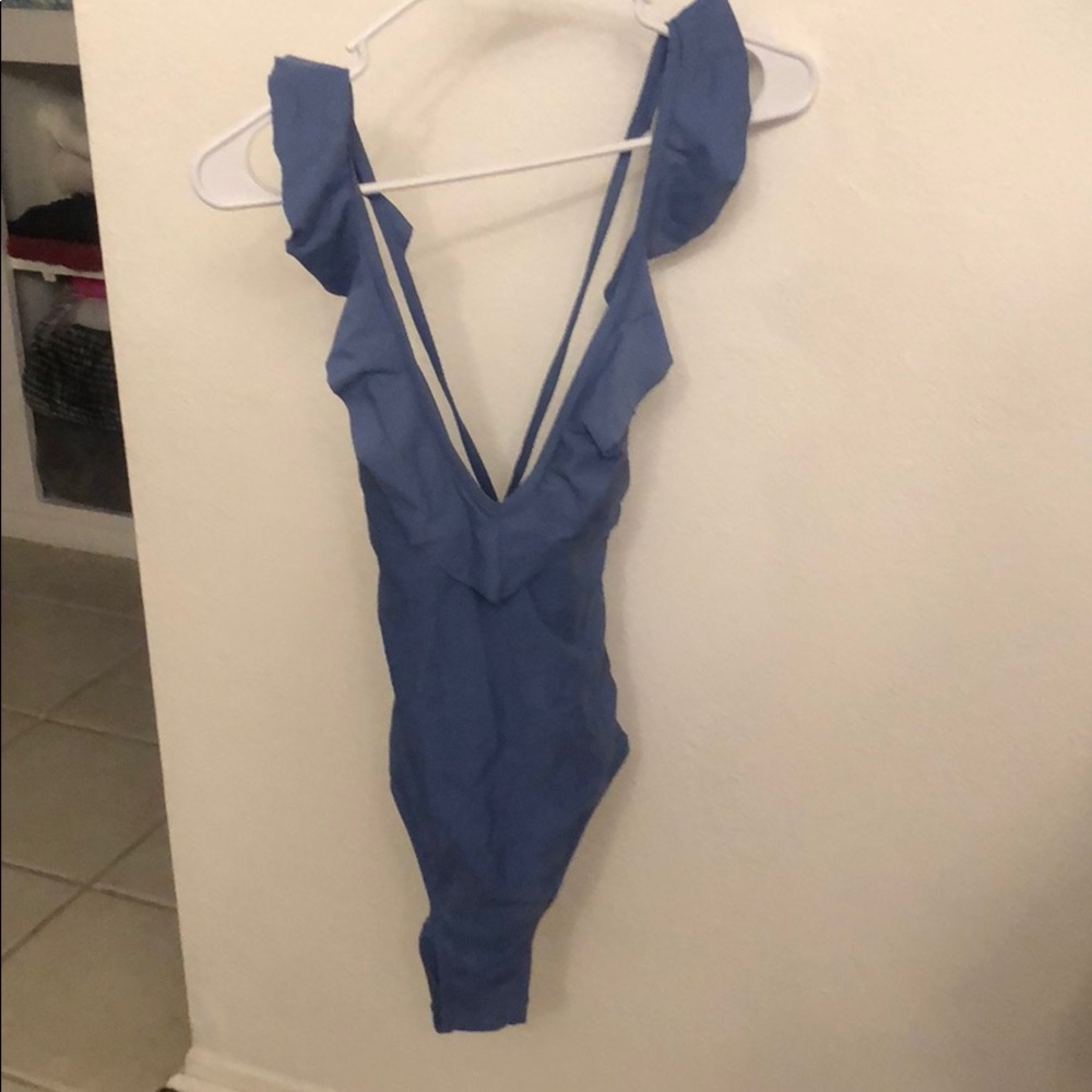Blue one piece
